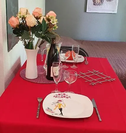 דירה Medicis Charmant Studio Climatise Port Riquier Acropolis ניס